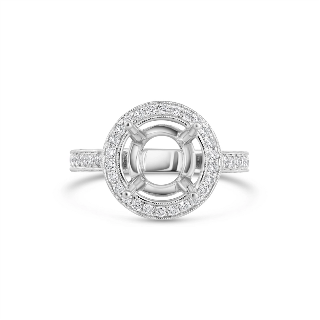 Engagement Collections Engagement Rings in White Gold containing Diamond 459010