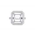 Engagement Collections Engagement Rings in White Gold containing Diamond R-32463