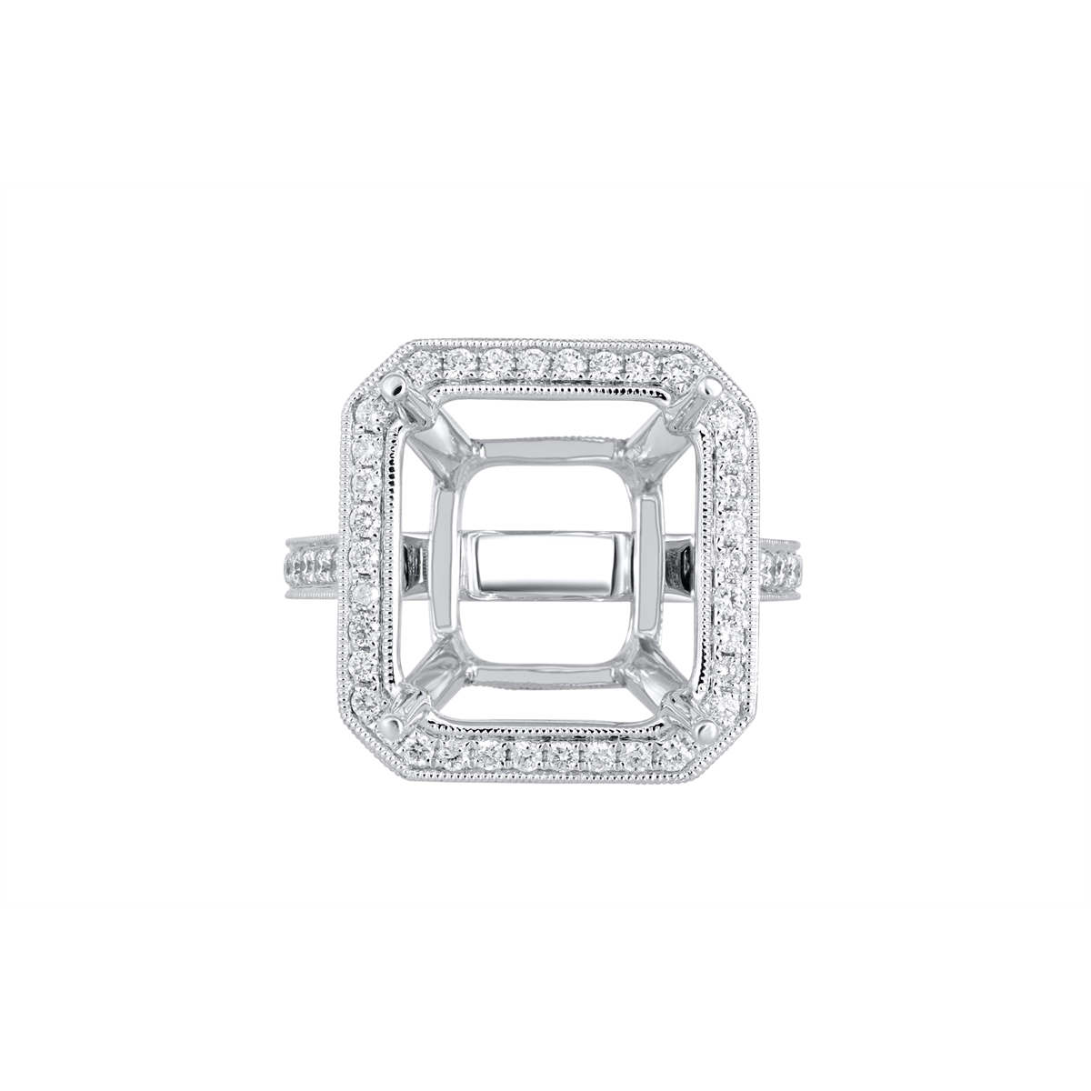 Engagement Collections Engagement Rings in White Gold containing Diamond R-32463