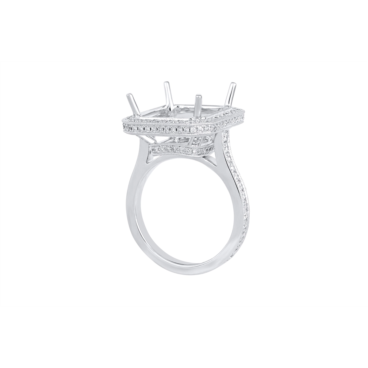 Engagement Collections Engagement Rings in White Gold containing Diamond R-32463