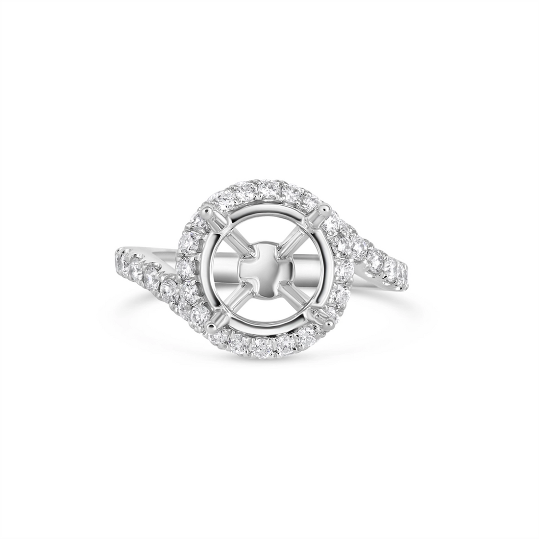 Engagement Collections Engagement Rings in White Gold containing Diamond 459050