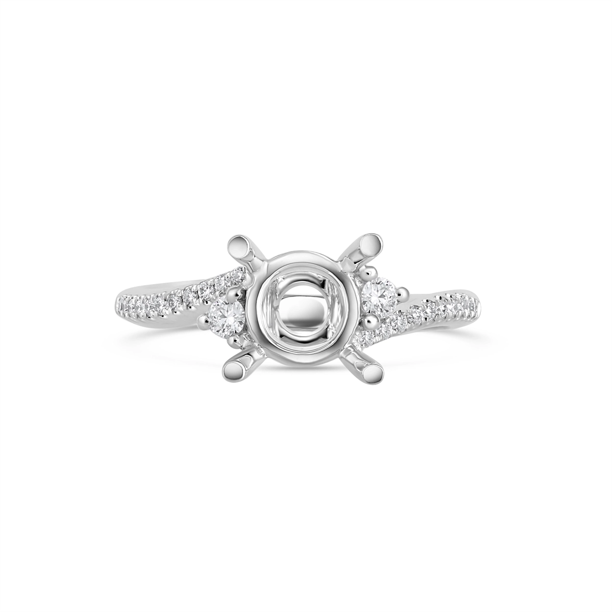 Engagement Collections Engagement Rings in White Gold containing Diamond 459066