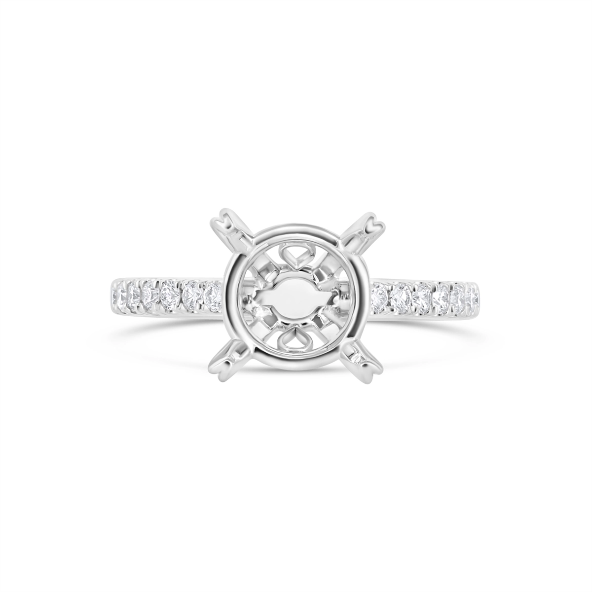 Engagement Collections Engagement Rings in White Gold containing Diamond 459077