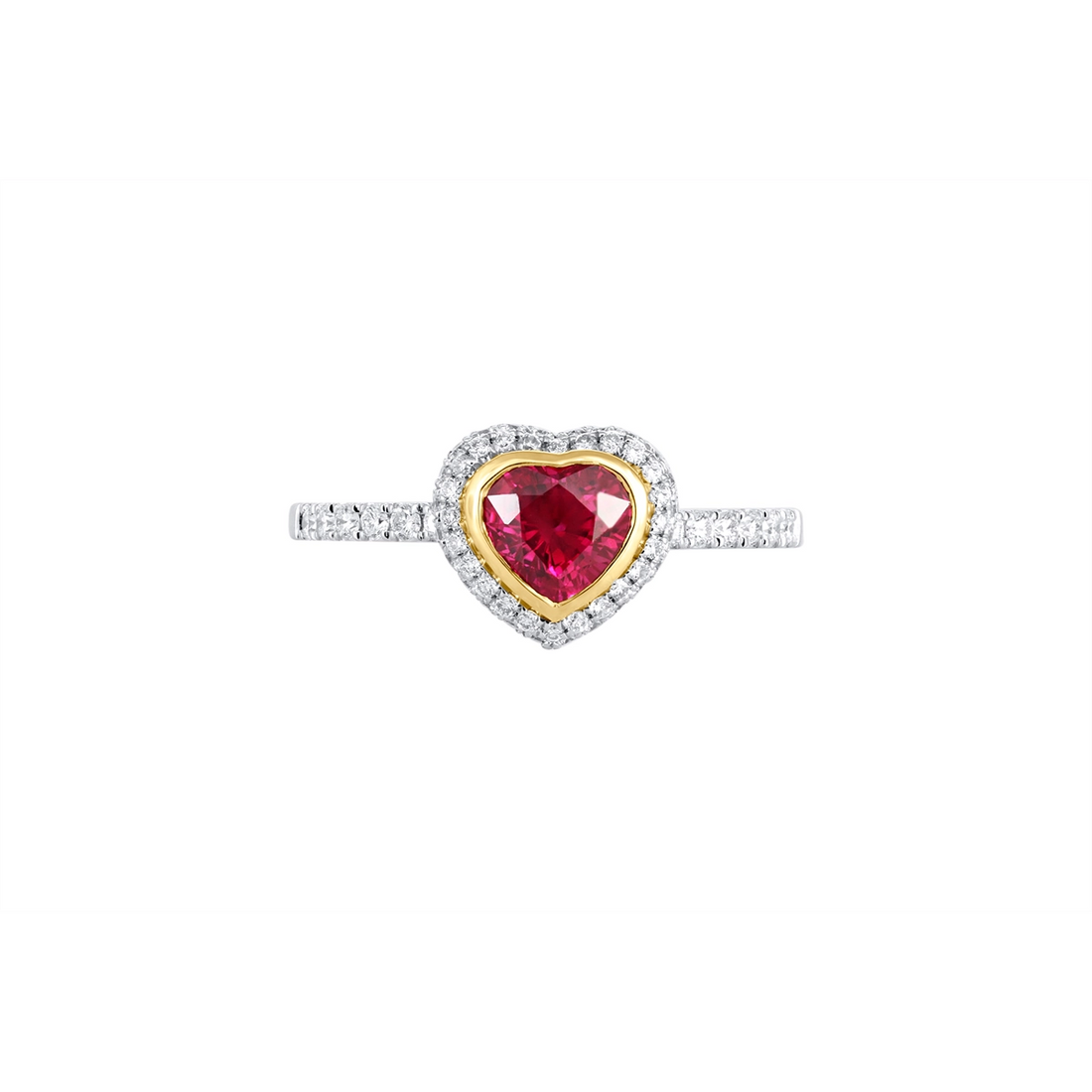 Rings Rings in Mixed Metals containing Multi-gemstone, Diamond, Ruby 459091