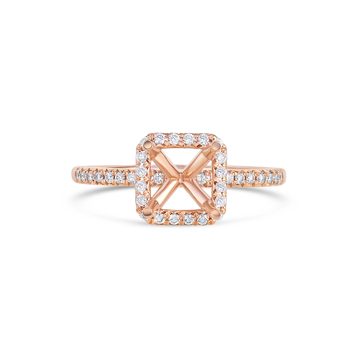 Engagement Collections Engagement Rings in Rose Gold containing Diamond 459119