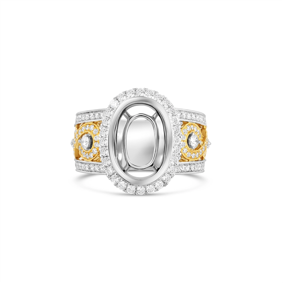 Engagement Collections Engagement Rings in Mixed Metals containing Diamond 459152