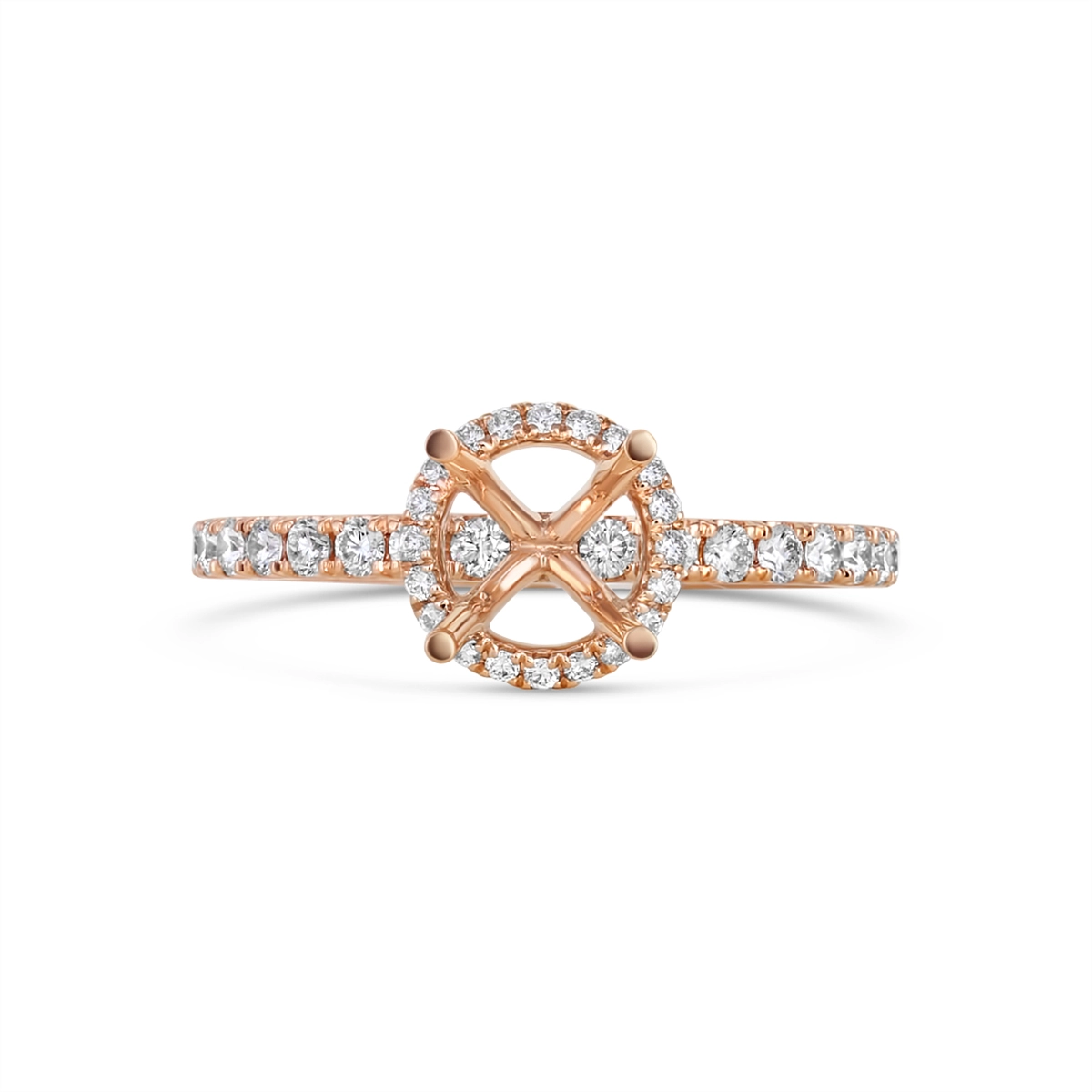 Engagement Collections Engagement Rings in Rose Gold containing Diamond 459158