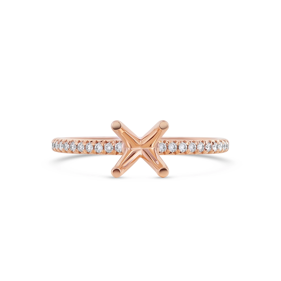 Engagement Collections Engagement Rings in Rose Gold containing Diamond 459161