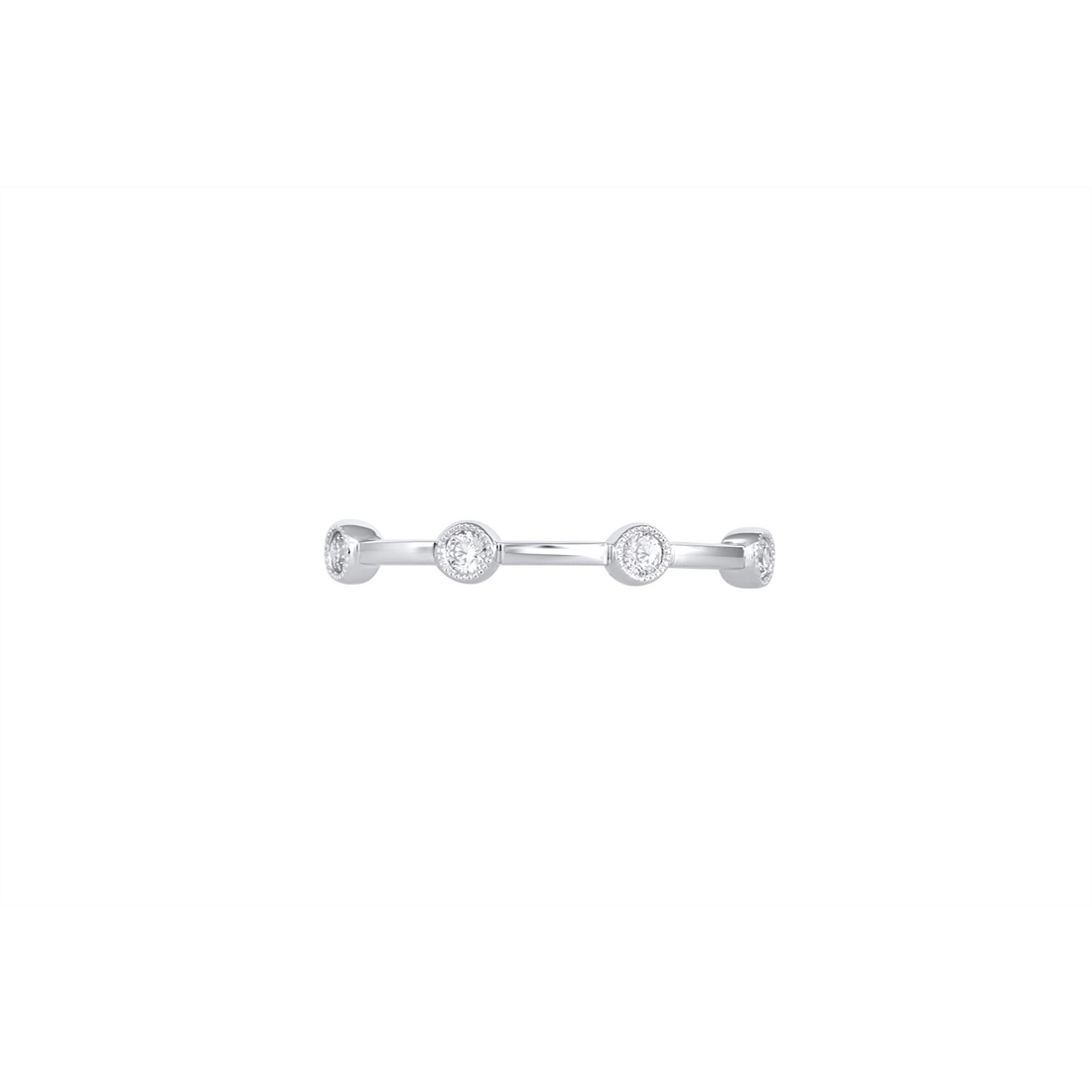 Wedding Bands Rings in White Gold containing Diamond 459180