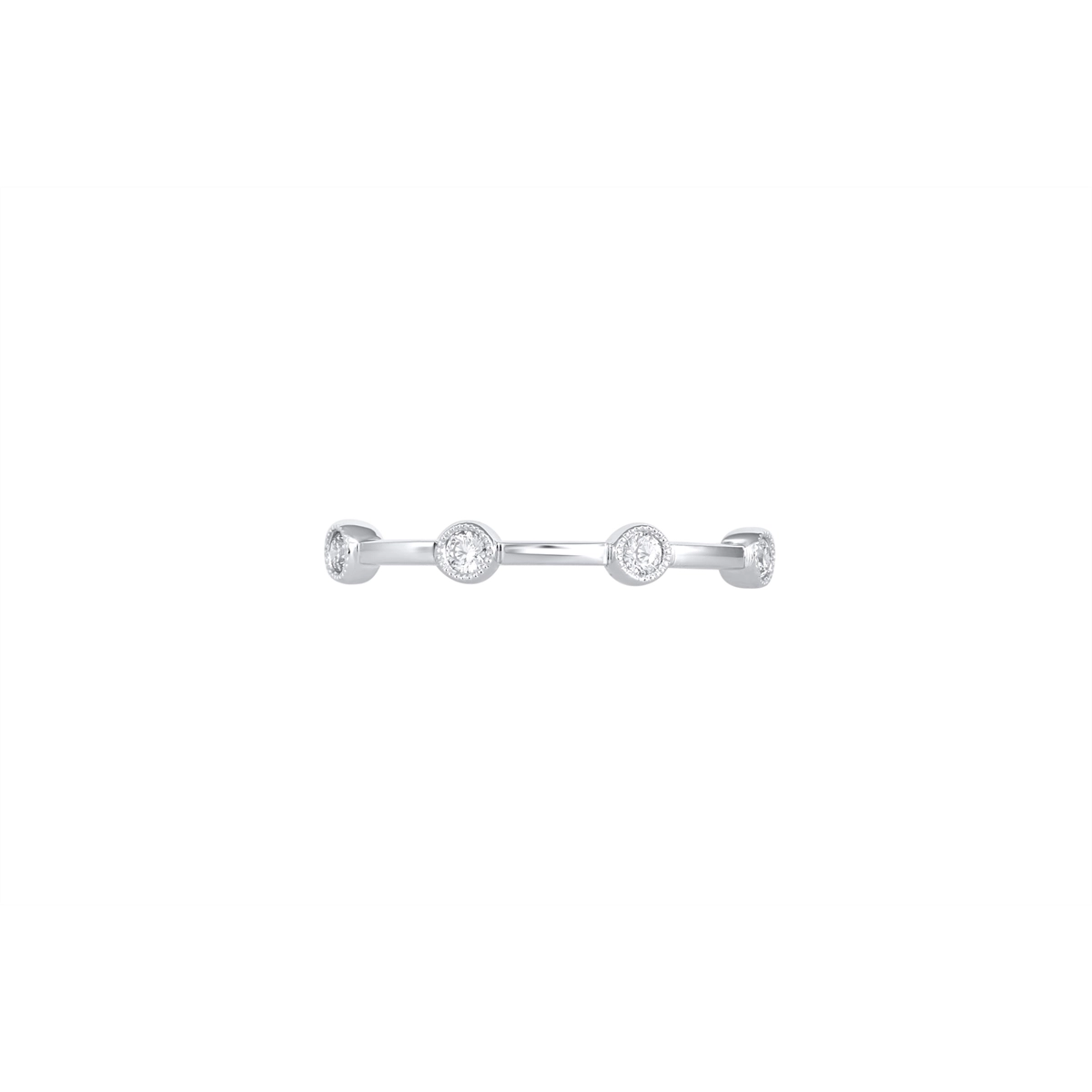 Wedding Bands Rings in White Gold containing Diamond 459180