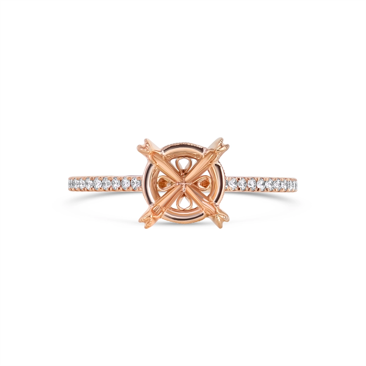 Engagement Collections Engagement Rings in Rose Gold containing Diamond 459188