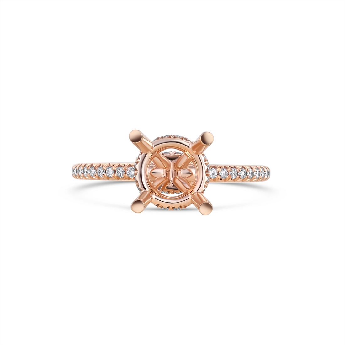 Engagement Collections Engagement Rings in Rose Gold containing Diamond 459189