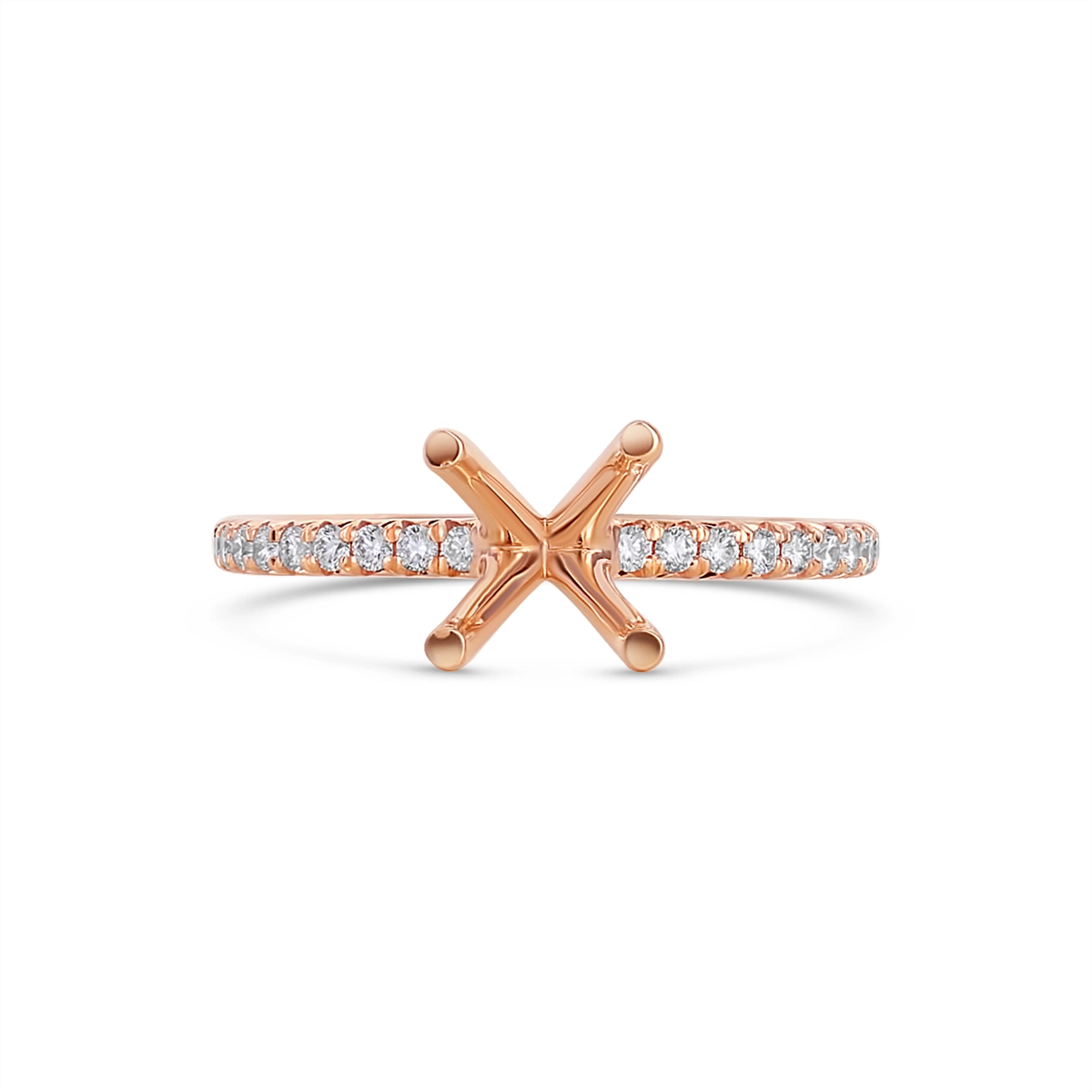 Engagement Collections Engagement Rings in Rose Gold containing Diamond 459193