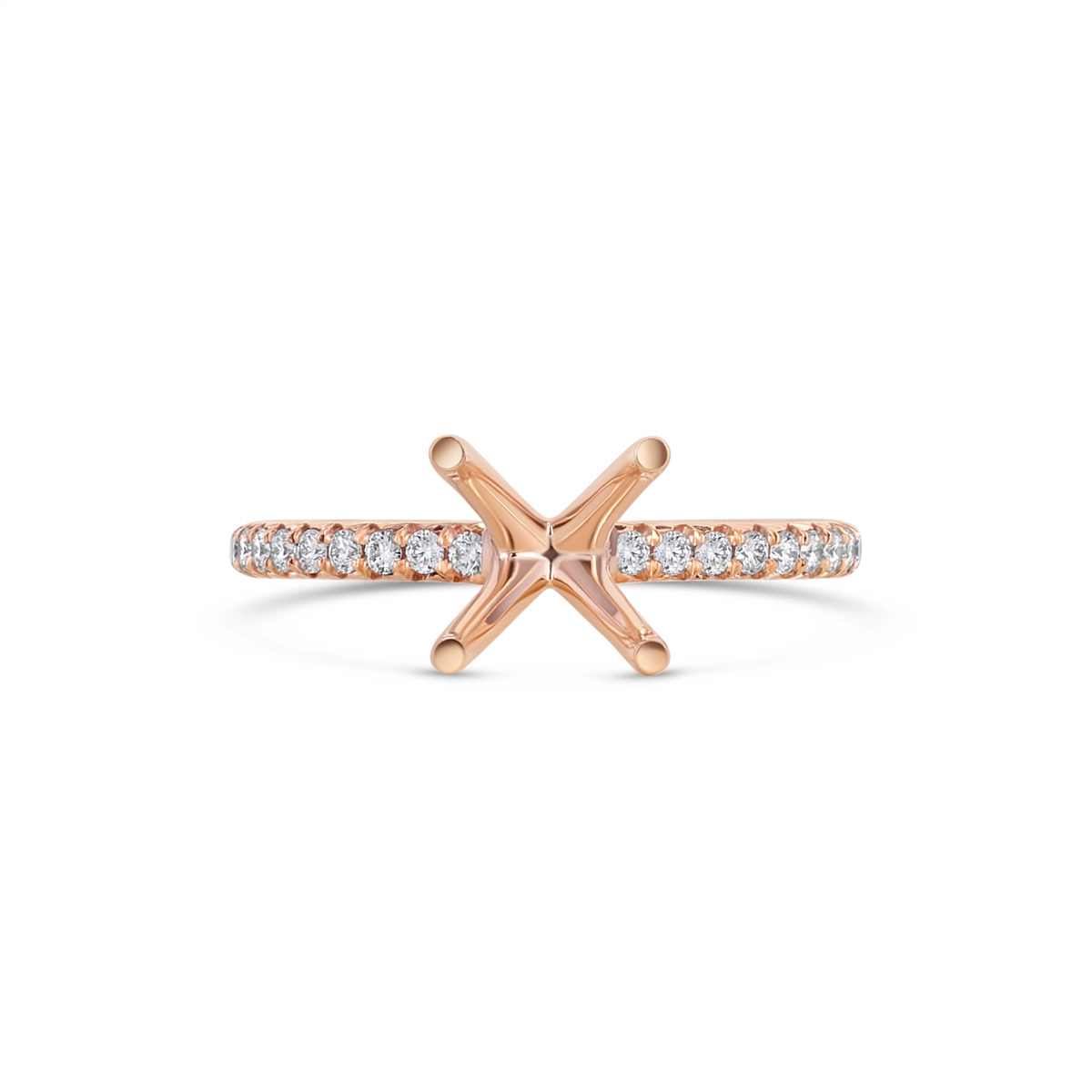 Engagement Collections Engagement Rings in Rose Gold containing Diamond 459194