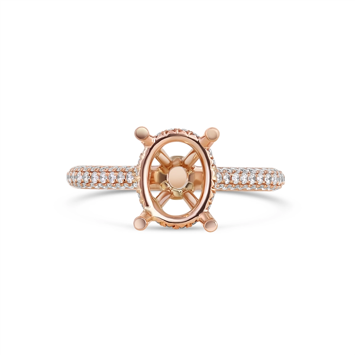 Engagement Collections Engagement Rings in Rose Gold containing Diamond 459195