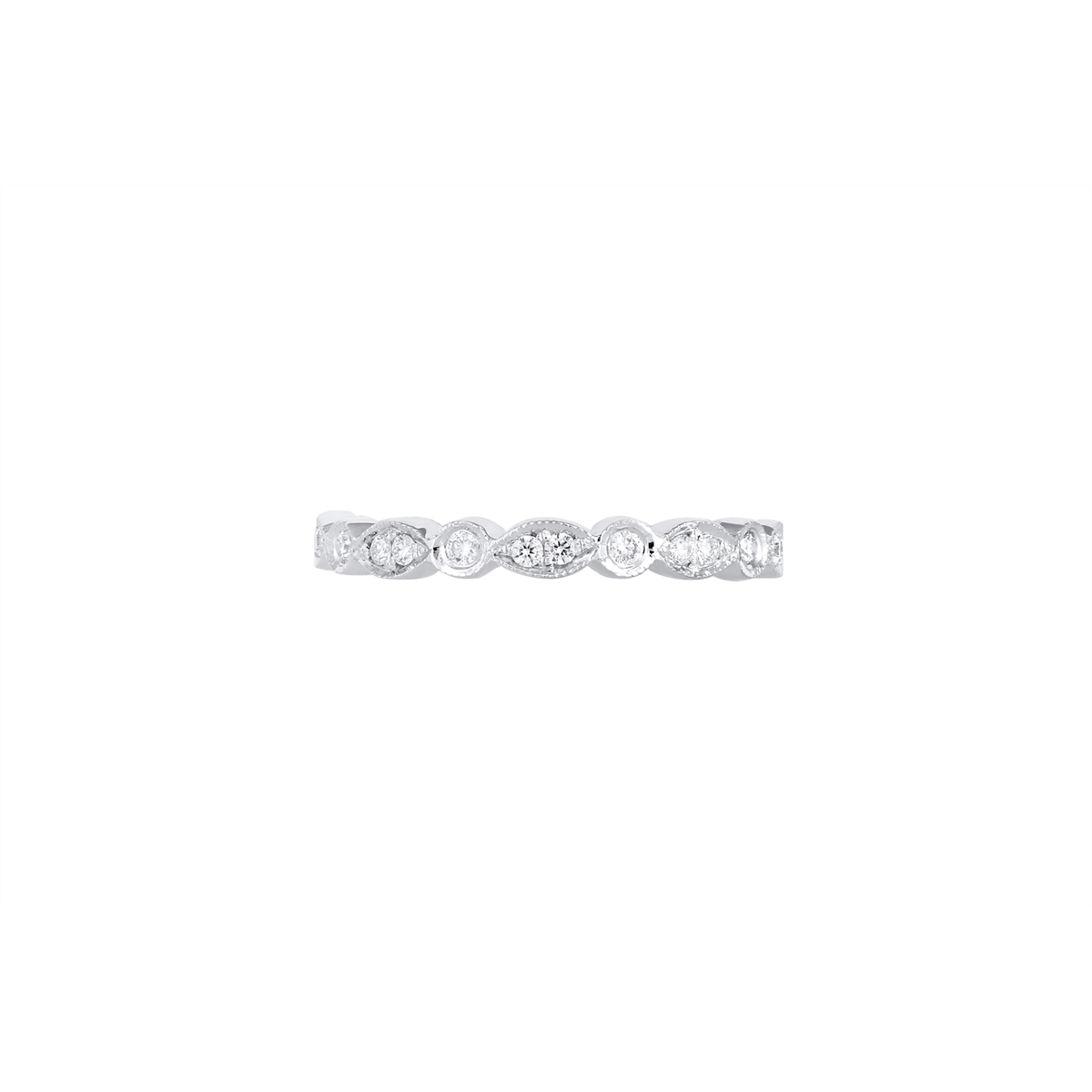 Wedding Bands Rings in White Gold containing Diamond 459233