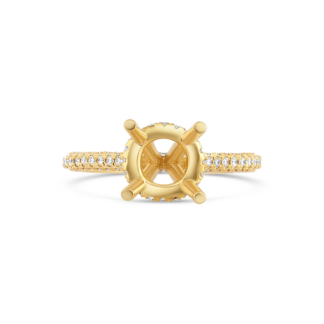Engagement Collections Engagement Rings in Yellow Gold containing Diamond 459246