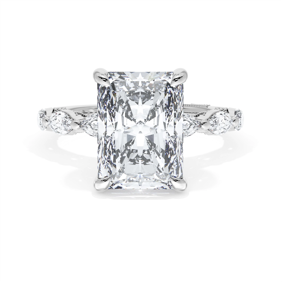 Tacori Engagement Rings in Platinum/Palladium containing Diamond 422 2.8 RAD 10X7.5
