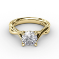 Fana Engagement Rings in Yellow Gold S3536-2_5CT-RD-14KY