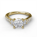 Fana Engagement Rings in Yellow Gold containing Diamond S3921-2_5CT-RD-14KY
