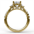 Fana Engagement Rings in Yellow Gold containing Diamond S3921-2_5CT-RD-14KY