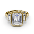 Fana Engagement Rings in Yellow Gold containing Diamond S4233-2_0CT-EC-14KY