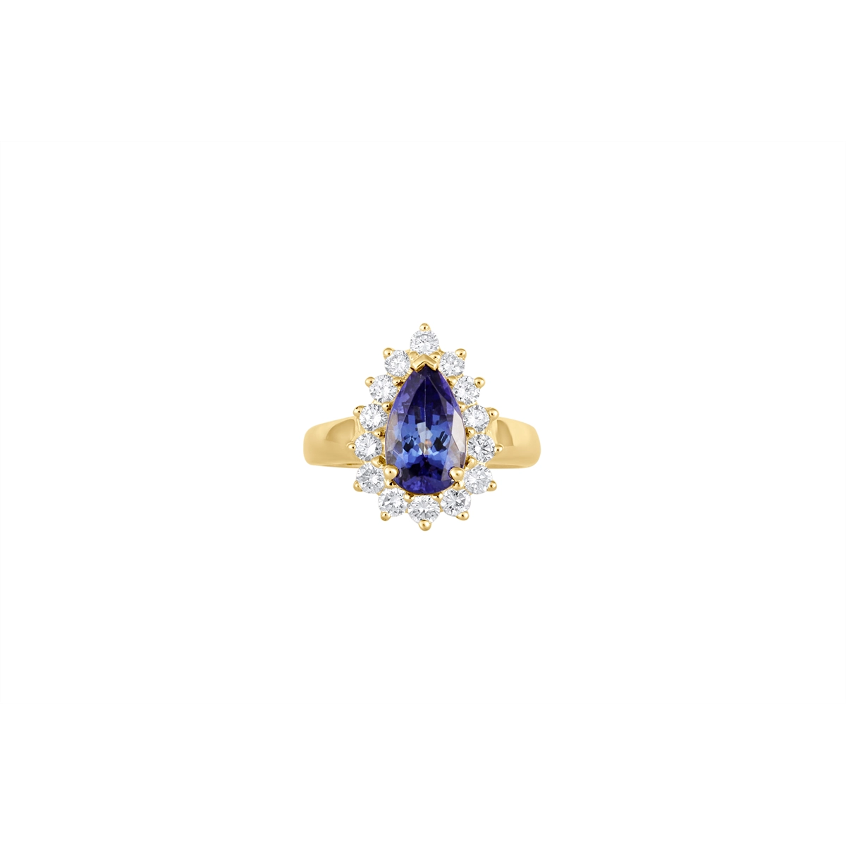 Rings Rings in Yellow Gold containing Tanzanite, Multi-gemstone, Diamond 459330