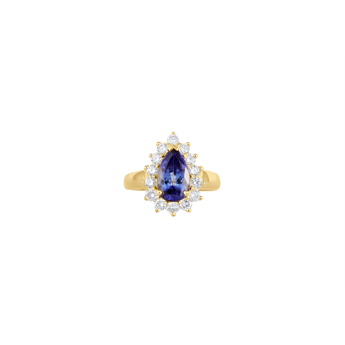 Rings Rings in Yellow Gold containing Tanzanite, Multi-gemstone, Diamond 459330