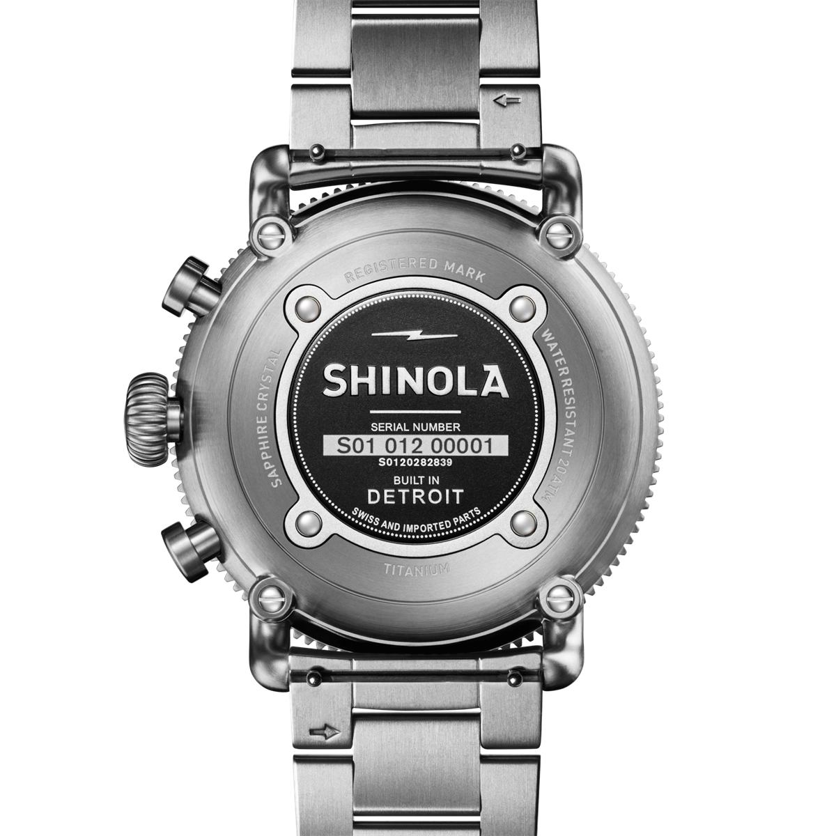 Shinola watch in Alternative Metals 20282839
