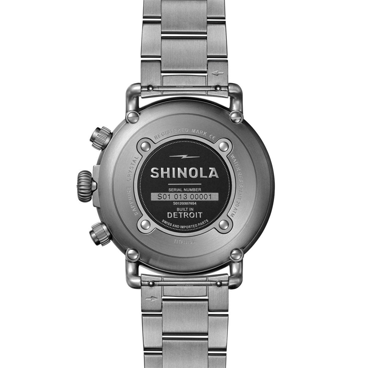 Shinola watch in Alternative Metals 20307782