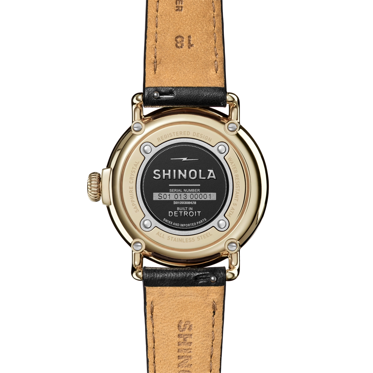Shinola watch in Alternative Metals 20308478