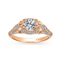 Gabriel & Co Engagement Rings in Rose Gold containing Diamond ER11865R0K4JJ