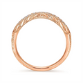 Gabriel & Co Wedding Rings in Rose Gold containing Diamond WB11865R0K4JJ