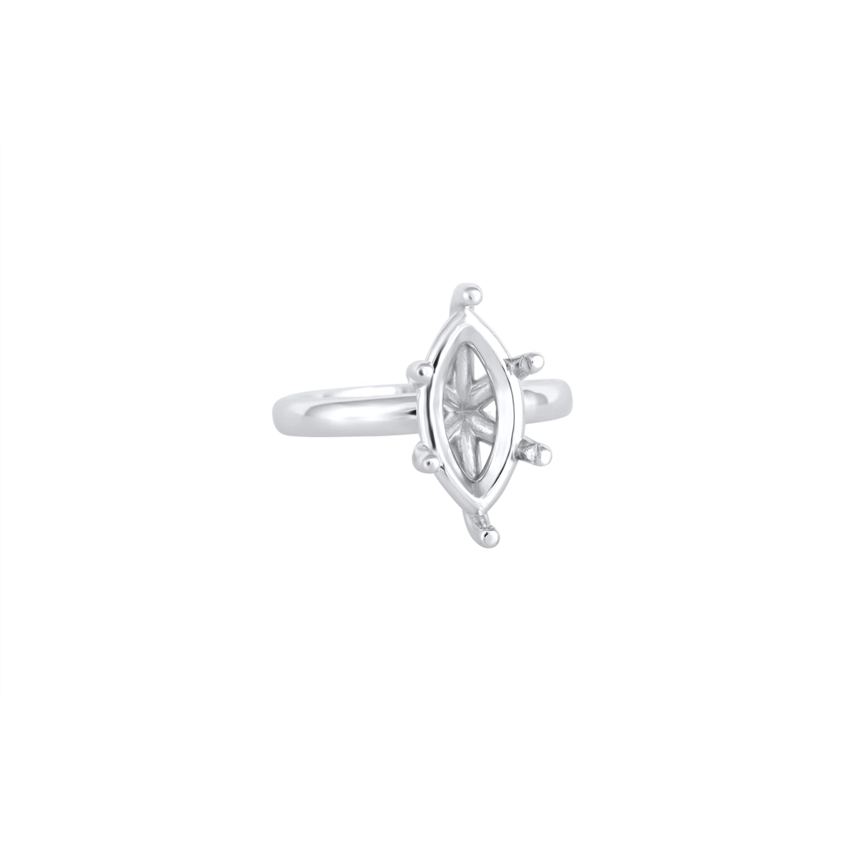 Engagement Collections Engagement Rings in White Gold 124348:1006:P
