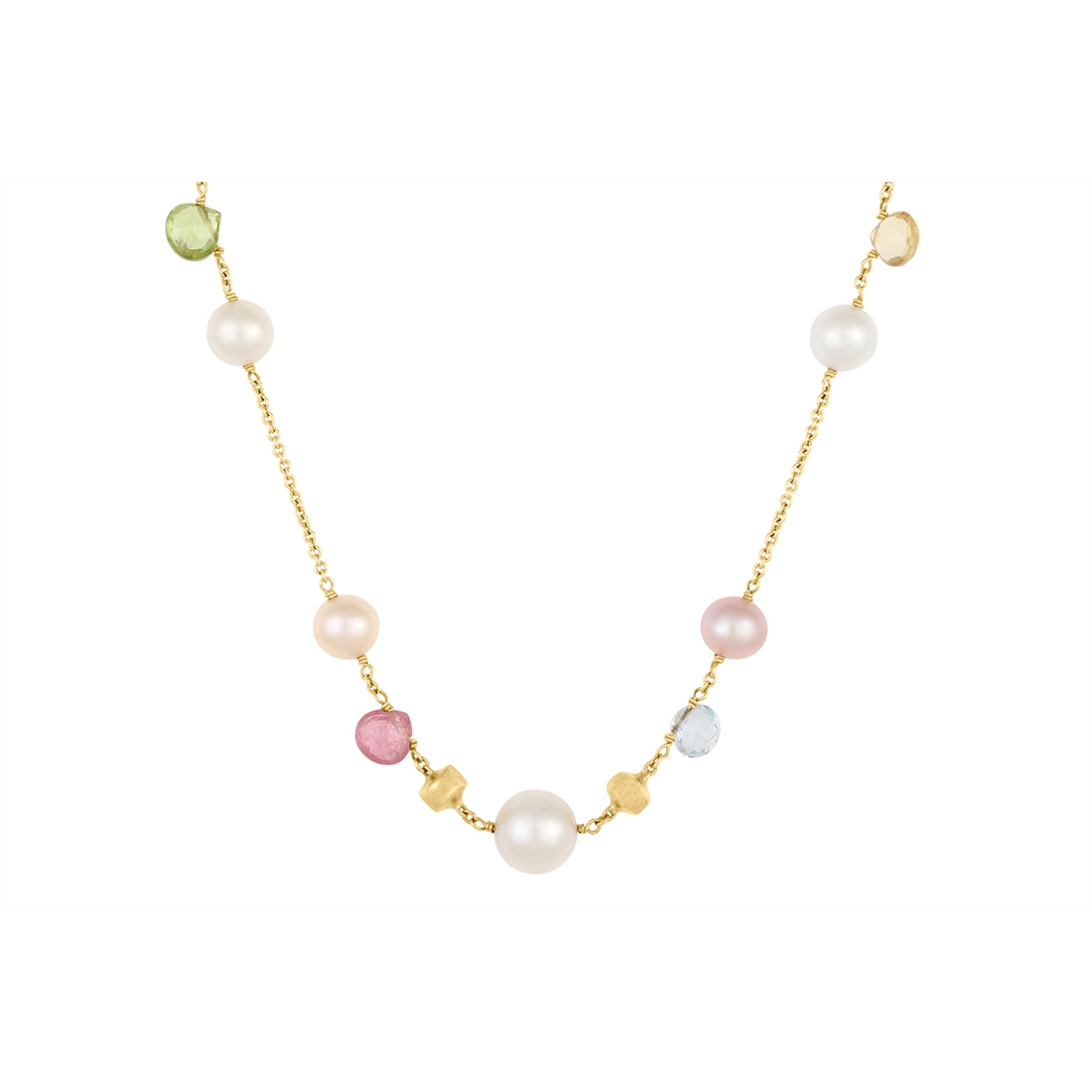 Marco Bicego Necklaces in Yellow Gold containing Other, Multi-gemstone, Pearl ESTATE202512163