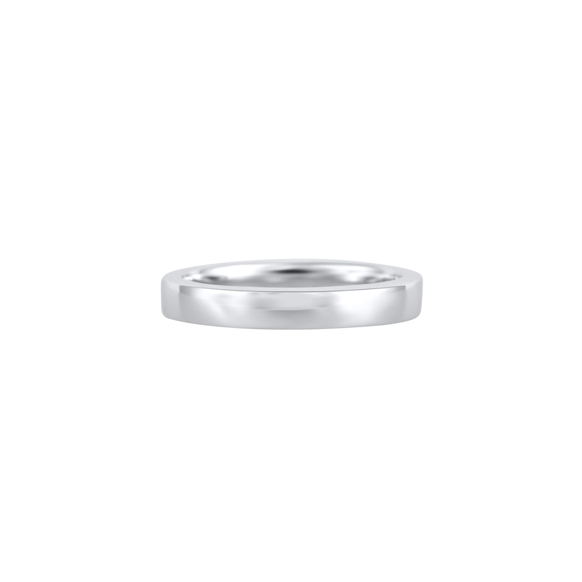 Mens Bands Engagement in White Gold 3.5MMFTCF14KW-7