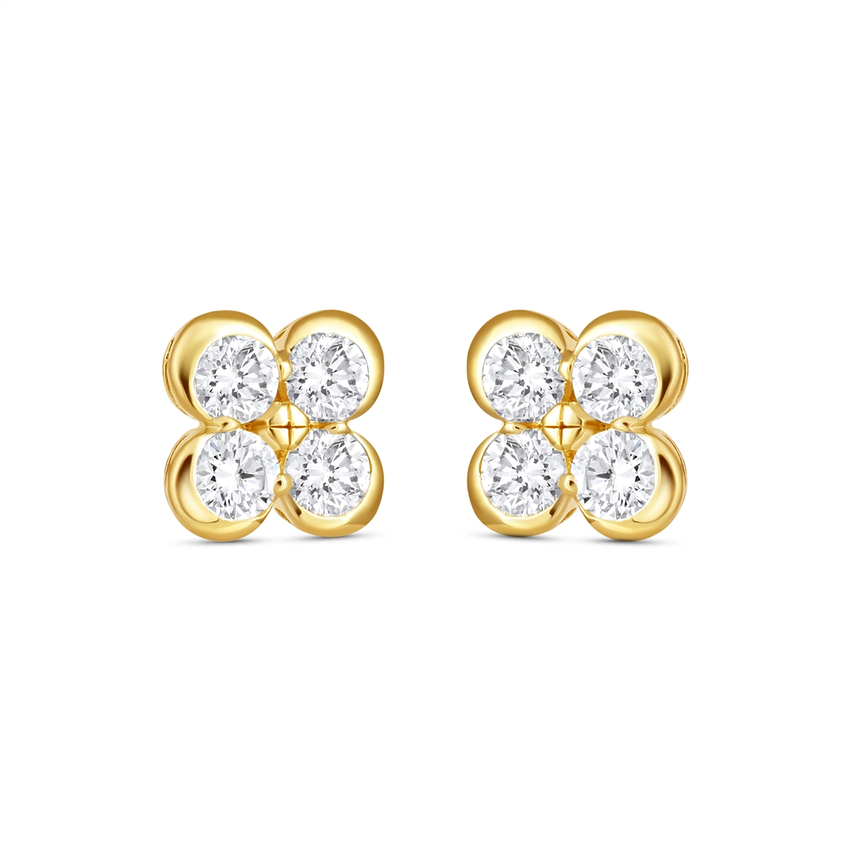 Earrings Earrings in Yellow Gold containing Diamond 459862