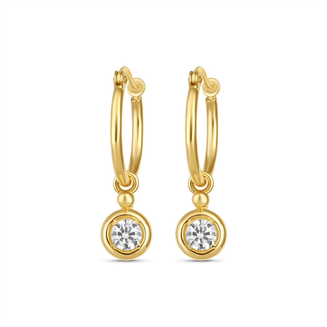 Earrings Earrings in Yellow Gold containing Diamond 459866