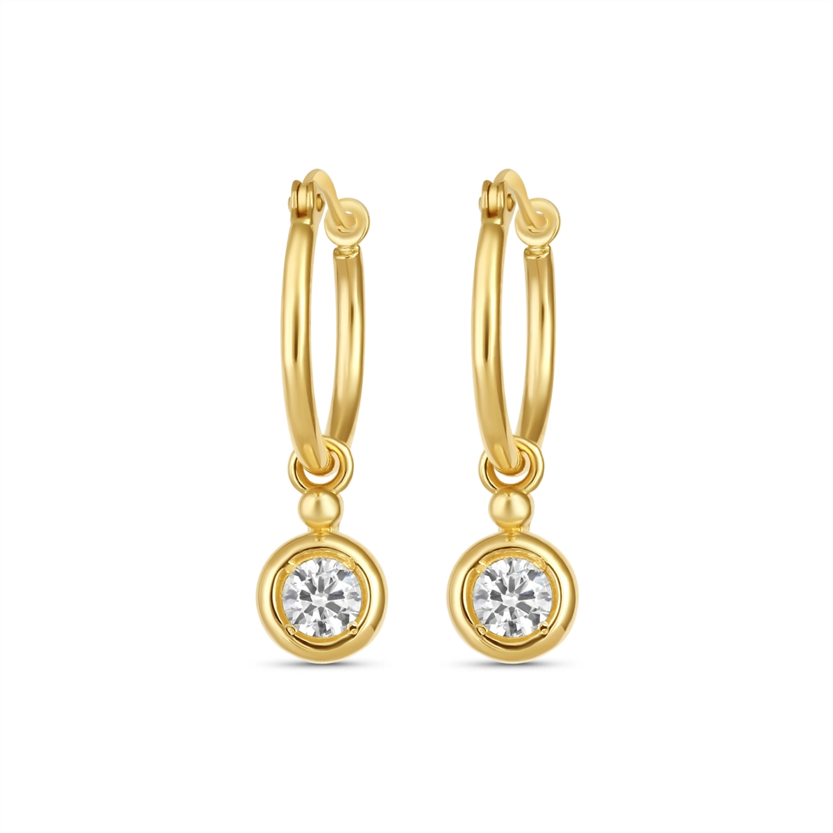 Earrings Earrings in Yellow Gold containing Diamond 459866