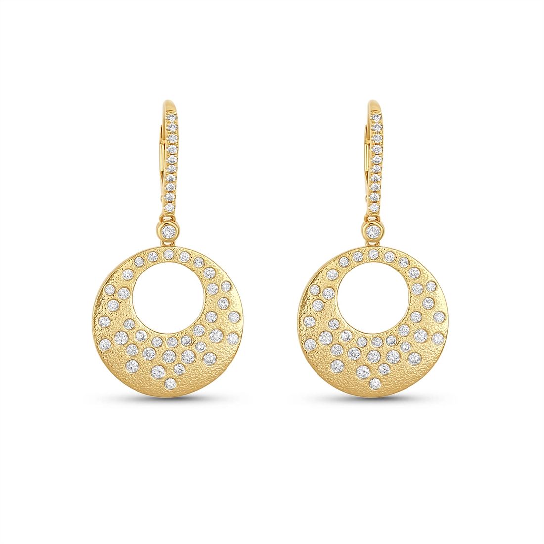 Earrings Earrings in Yellow Gold containing Diamond 459868