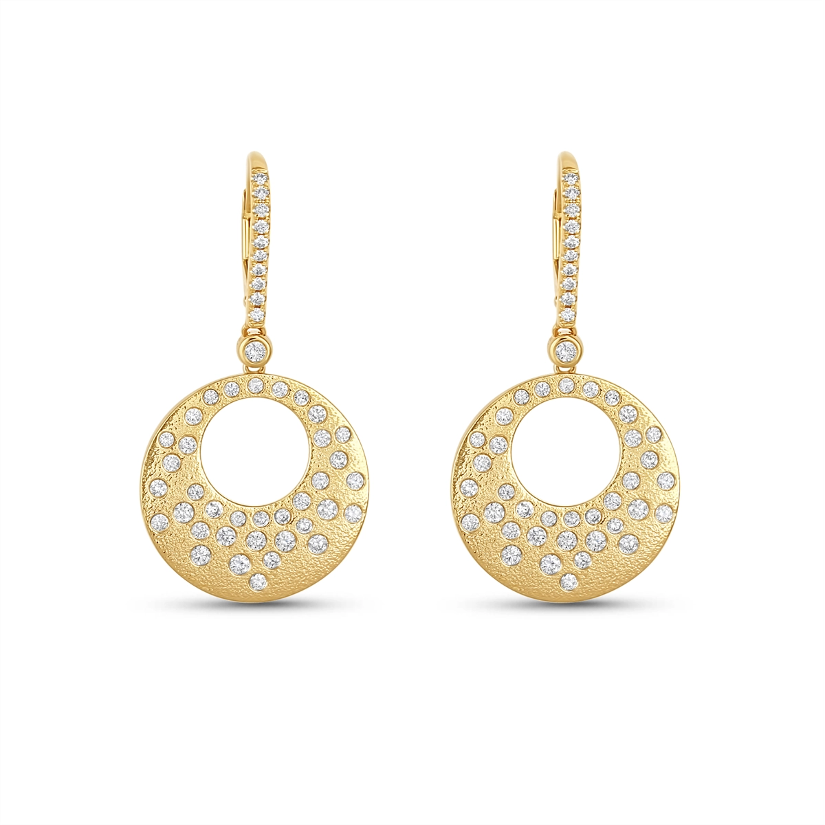 Earrings Earrings in Yellow Gold containing Diamond 459868