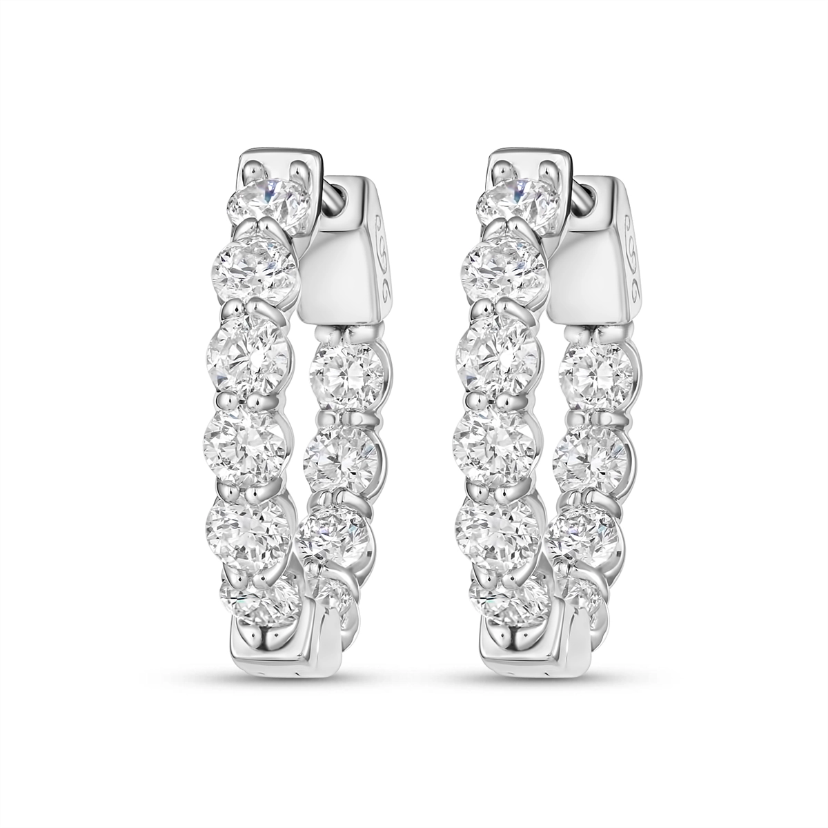 Earrings Earrings in White Gold containing Diamond 459870
