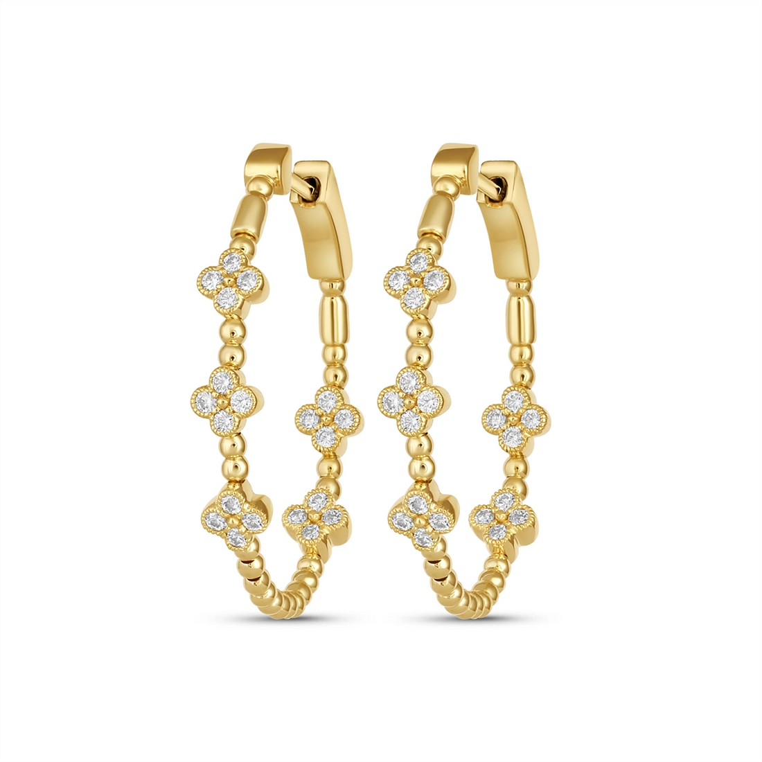 Earrings Earrings in Yellow Gold containing Diamond 459877
