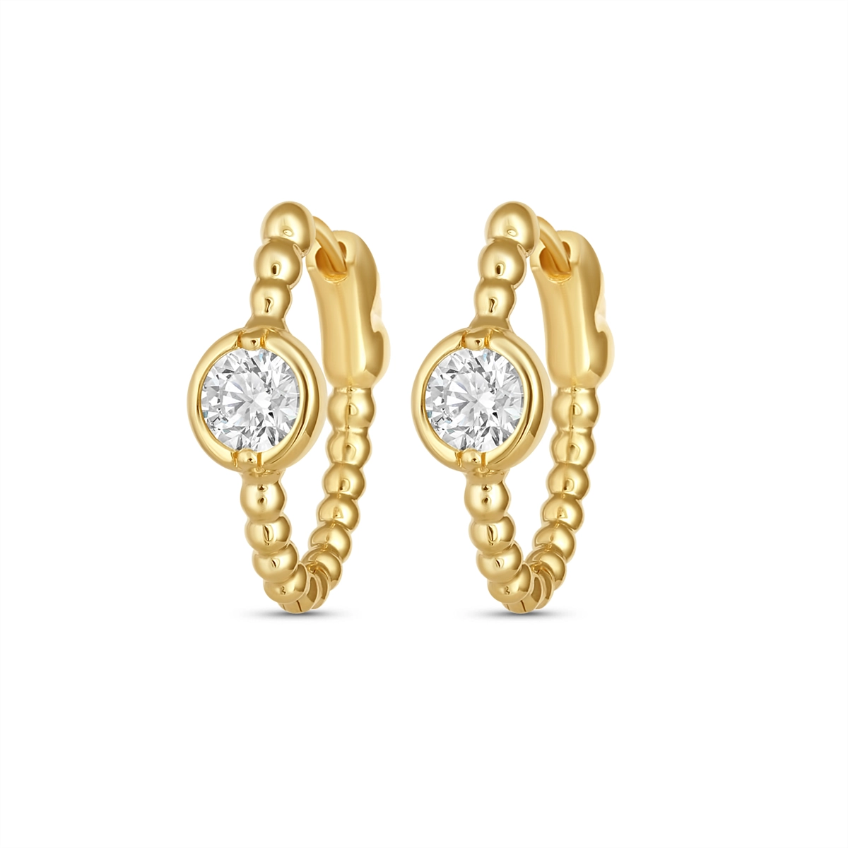 Earrings Earrings in Yellow Gold containing Diamond 459879