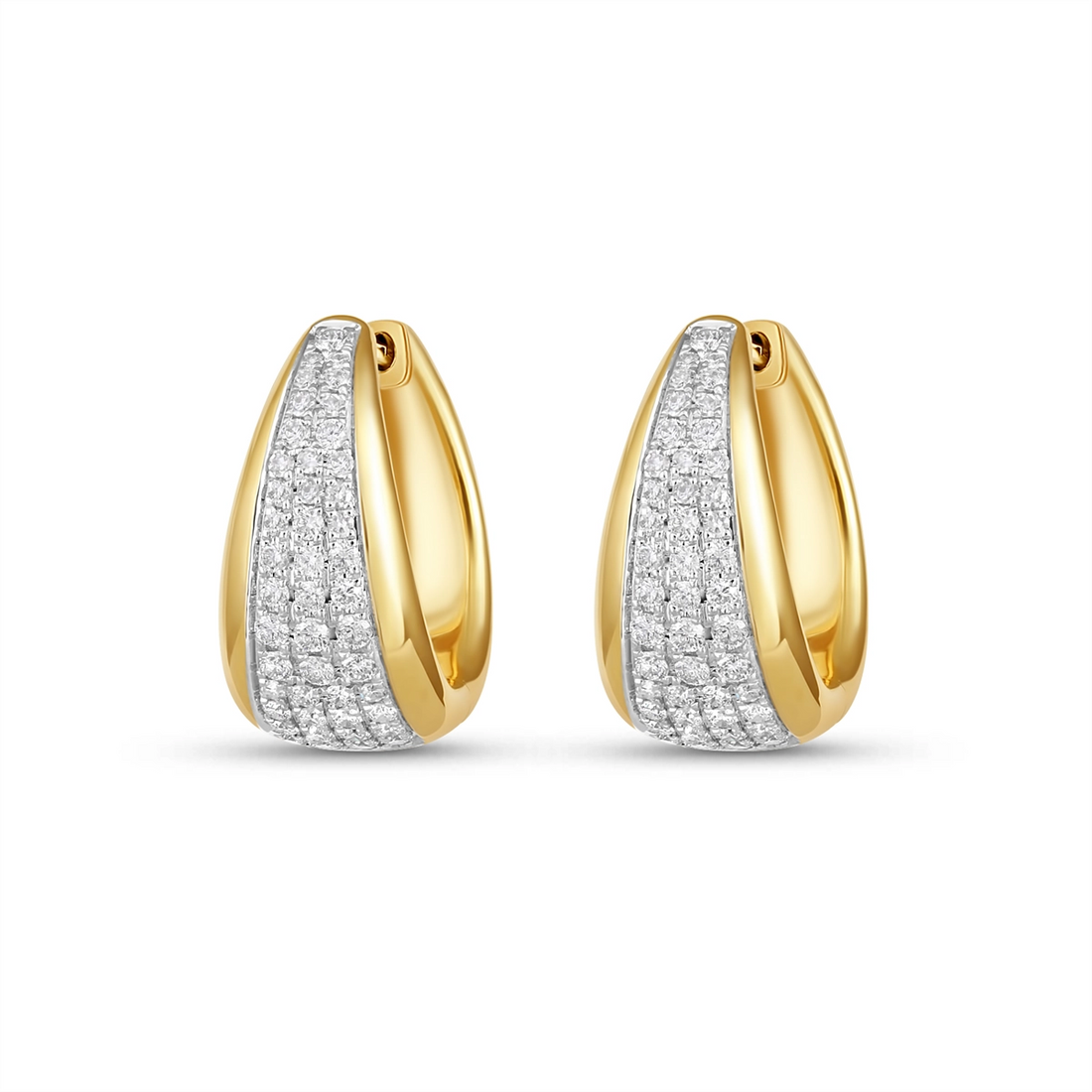 Earrings Earrings in Mixed Metals containing Diamond 459889