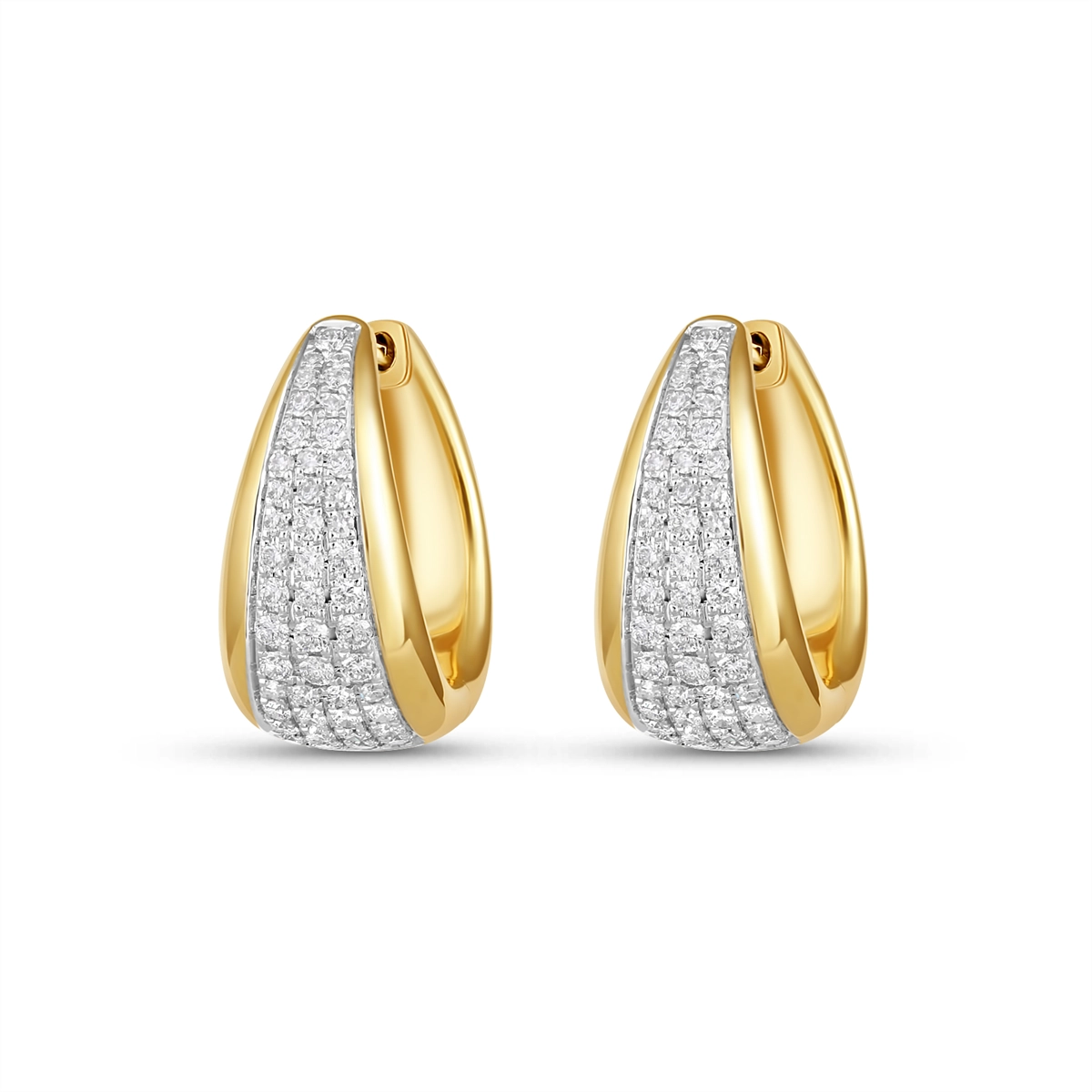 Earrings Earrings in Mixed Metals containing Diamond 459889