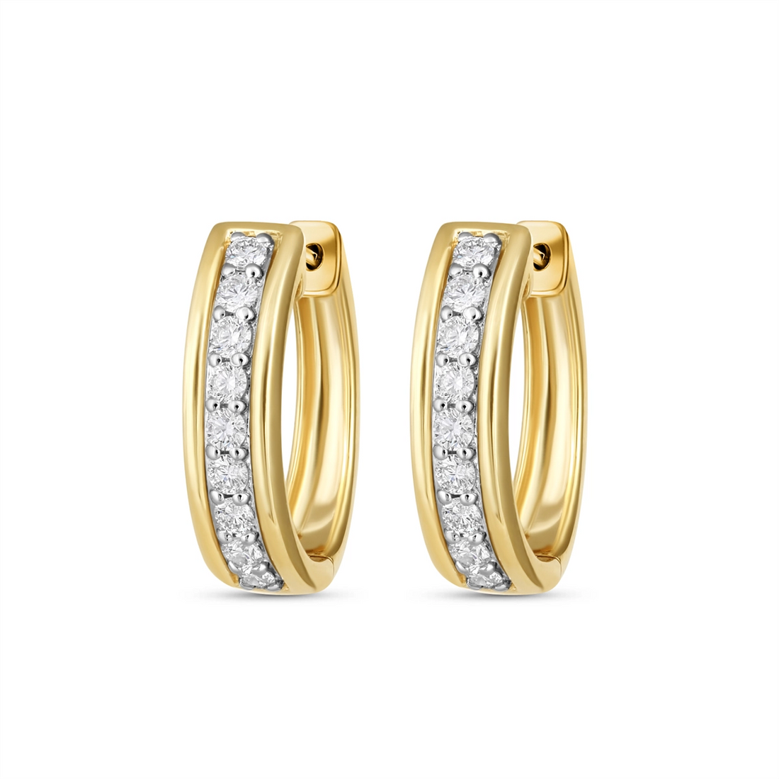 Earrings Earrings in Mixed Metals containing Diamond 459891