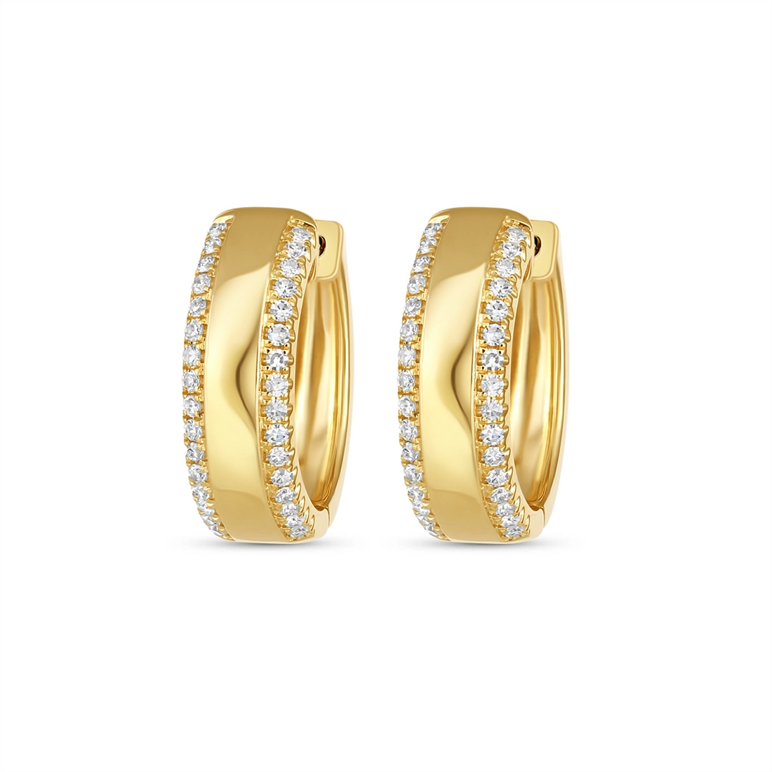 Earrings Earrings in Yellow Gold containing Diamond 459892