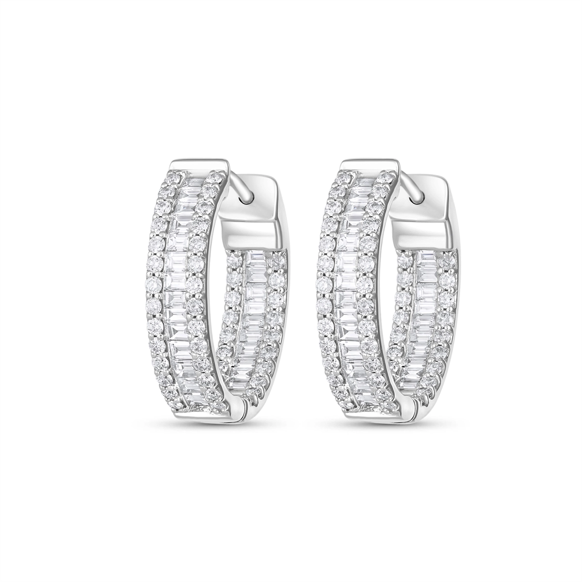 Earrings Earrings in White Gold containing Diamond 459908