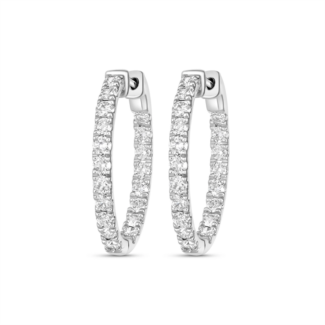 Earrings Earrings in White Gold containing Diamond 459910